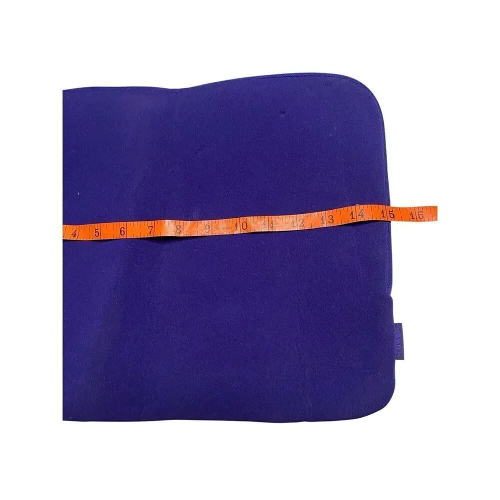 Tuari Laptop Sleeve Blue Soft Zip Case 15x11in Neoprene Office School Work
